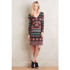 New Anthropologie CECILIA PRADO Tinhara Sweater Dress Size SP